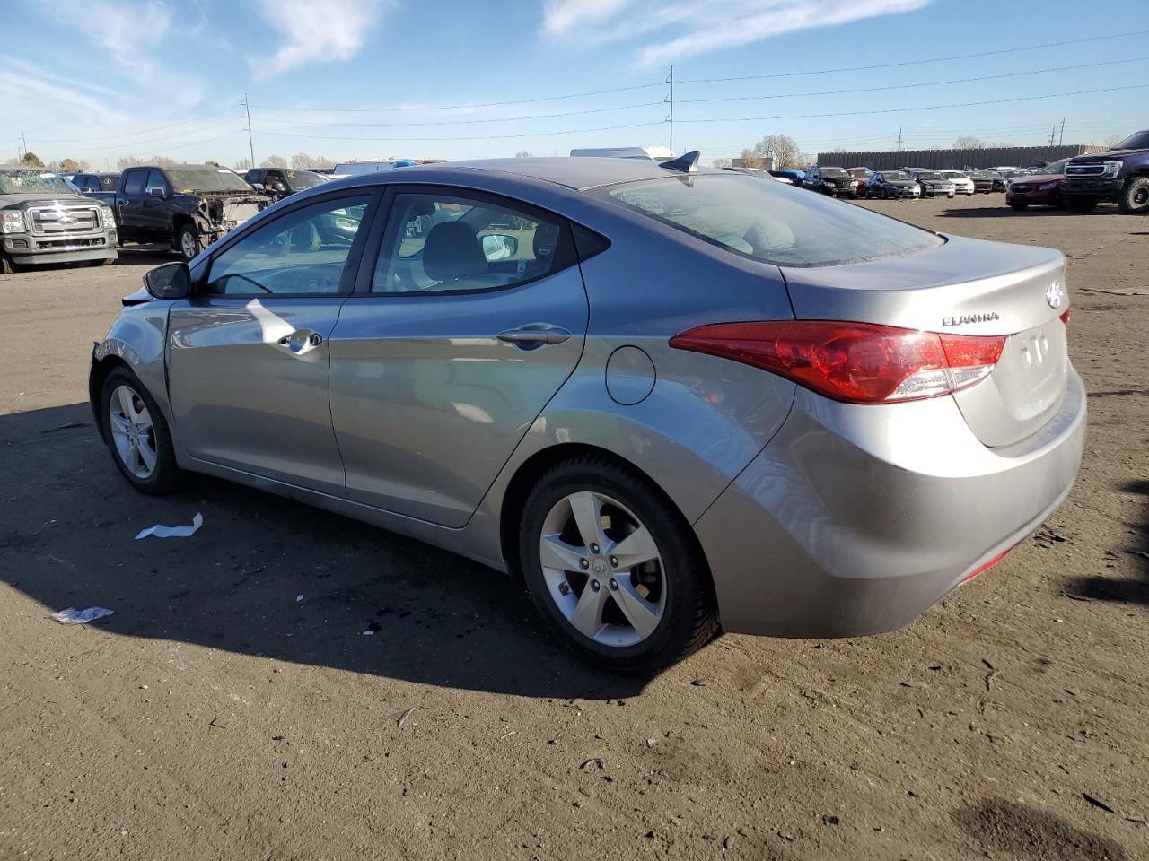 Image 2 of 2013 HYUNDAI ELANTRA GLS 2013 with VIN KMHDH4AE1DU581806