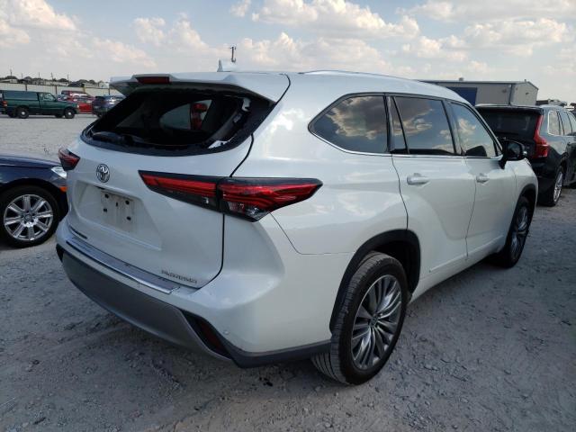 Image 3 of 2022 TOYOTA HIGHLANDER PLATINUM 2022 with VIN 5TDFZRAH6NS099047