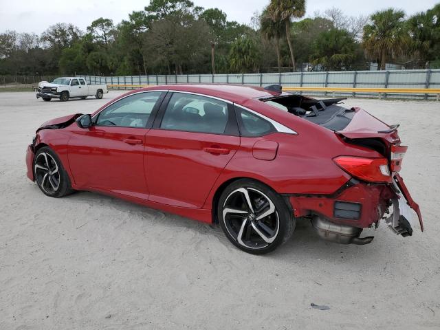 Image 2 of 2022 HONDA ACCORD SPORT 2022 with VIN 1HGCV1F3XNA015775