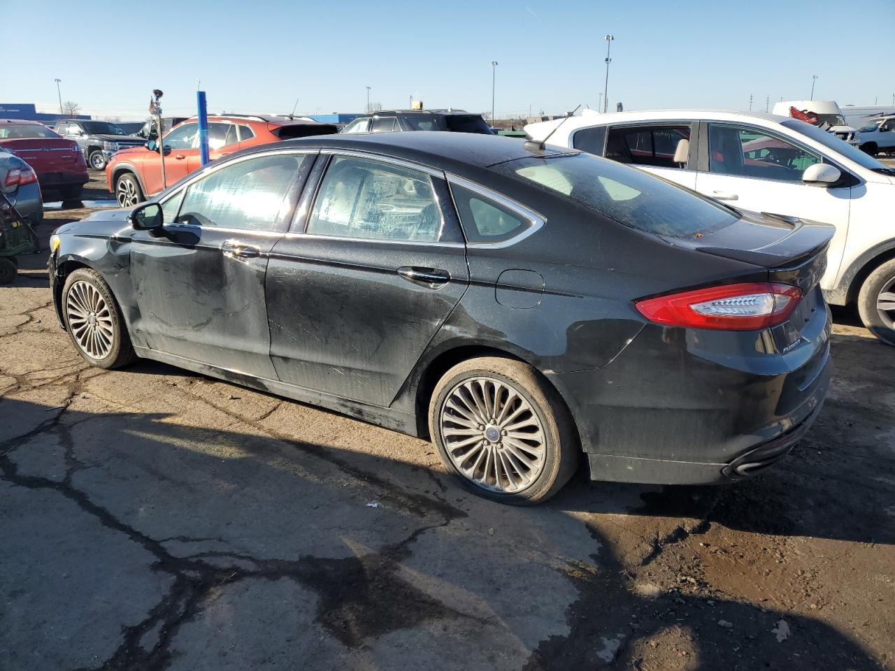 Obraz 2 z 2014 FORD FUSION TITANIUM 2014 z VIN 3FA6P0K94ER353369
