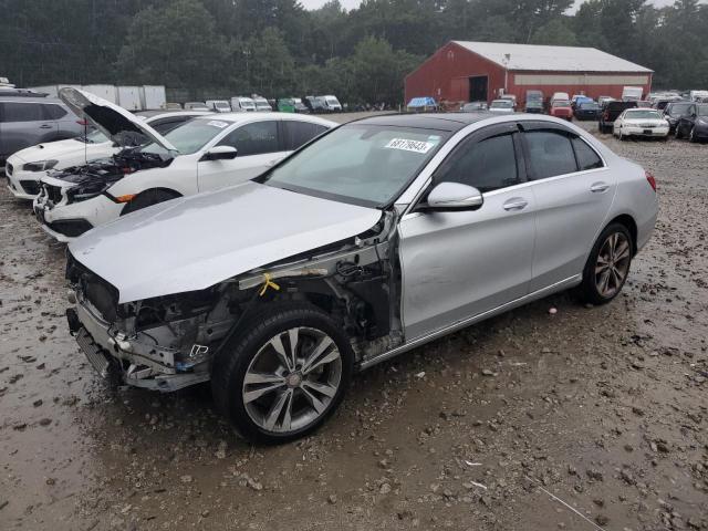 Image 1 of 2015 MERCEDES-BENZ C 300 4MATIC 2015 with VIN 55SWF4KBXFU001017