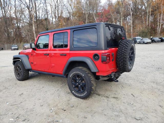 Image 2 of 2020 JEEP WRANGLER UNLIMITED SPORT 2020 with VIN 1C4HJXDG3LW263830