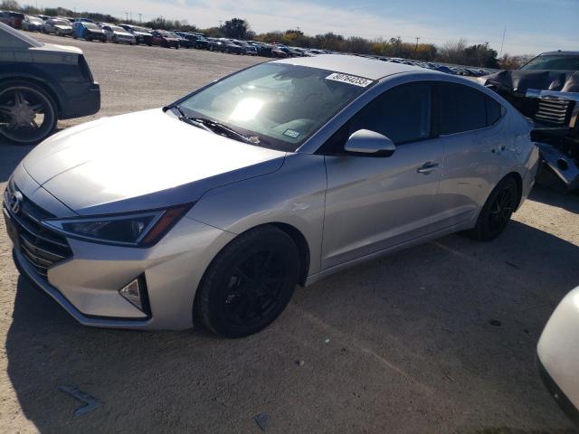 Image 1 of 2019 HYUNDAI ELANTRA SEL 2019 with VIN KMHD84LFXKU742835
