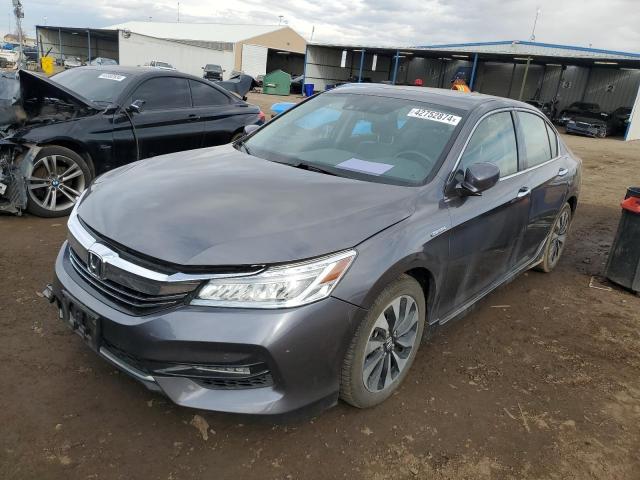 Image 1 of 2017 HONDA ACCORD TOURING HYBRID 2017 with VIN JHMCR6F77HC013198