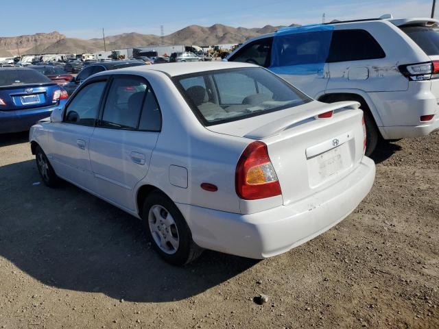 Image 2 of 2002 HYUNDAI ACCENT GL 2002 with VIN KMHCG45C62U345771