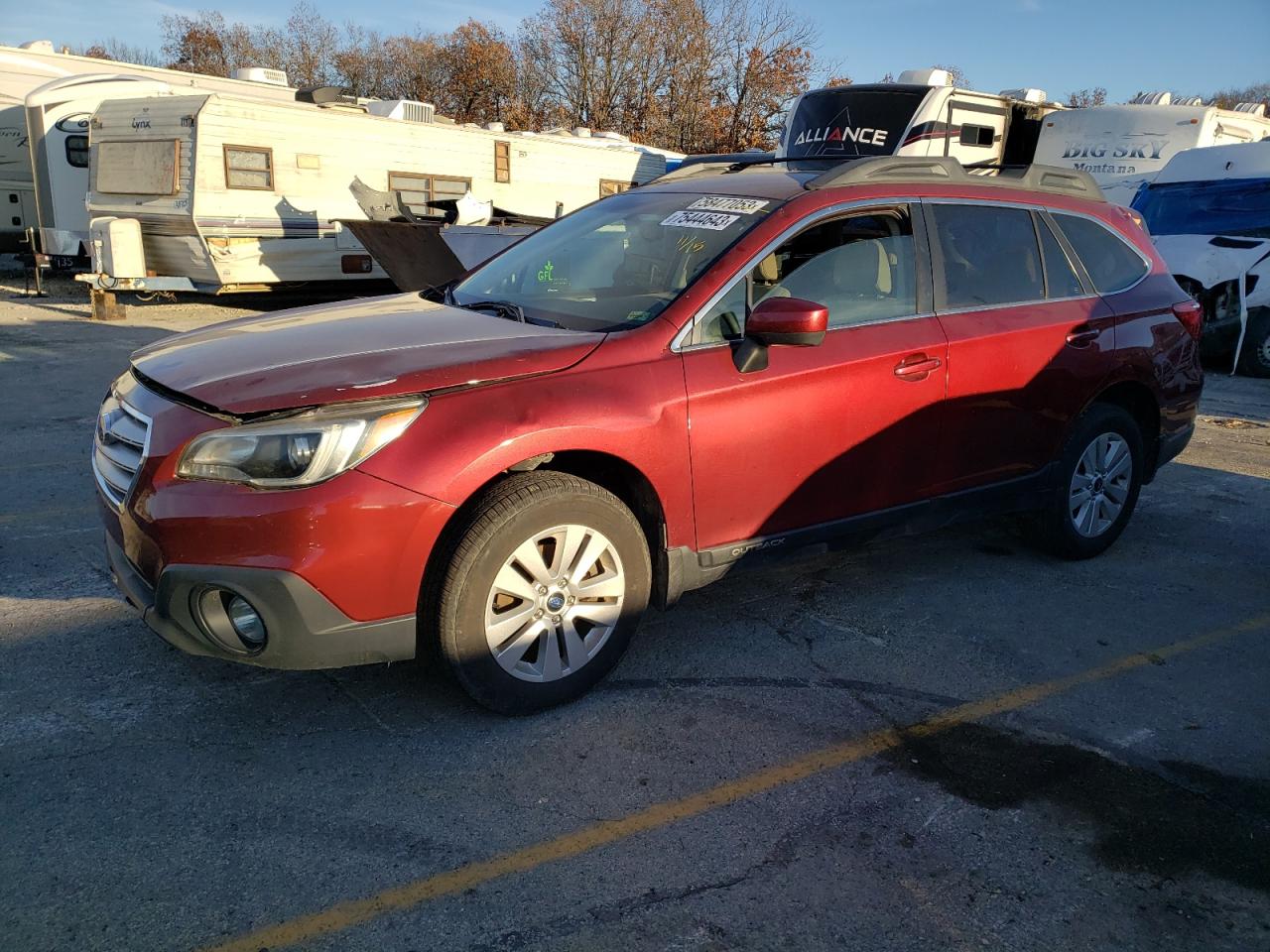 2015 SUBARU OUTBACK 2.5I PREMIUM 2015 image