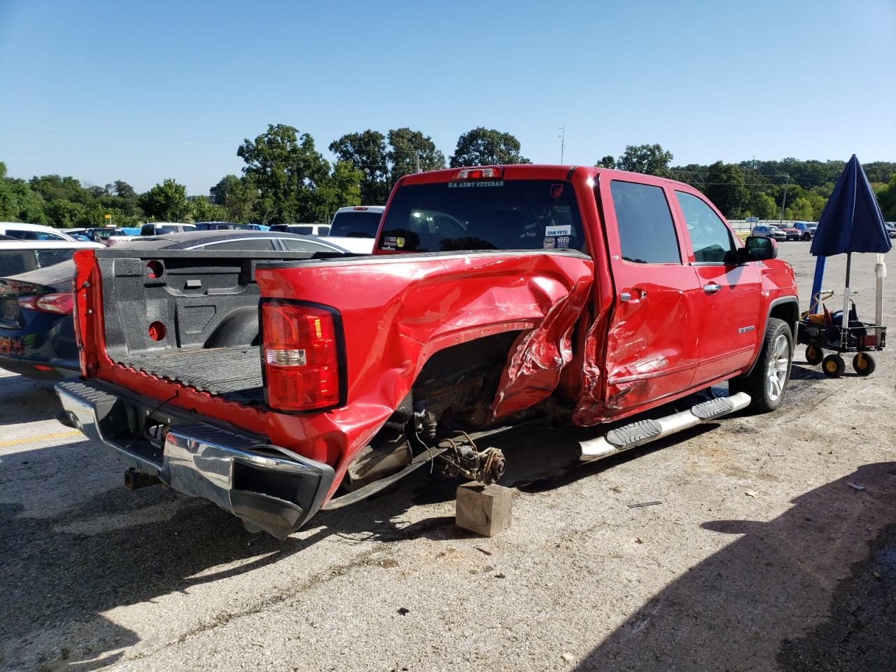 Image 3 of 2015 GMC SIERRA K1500 SLE 2015 with VIN 3GTU2UEC7FG242116