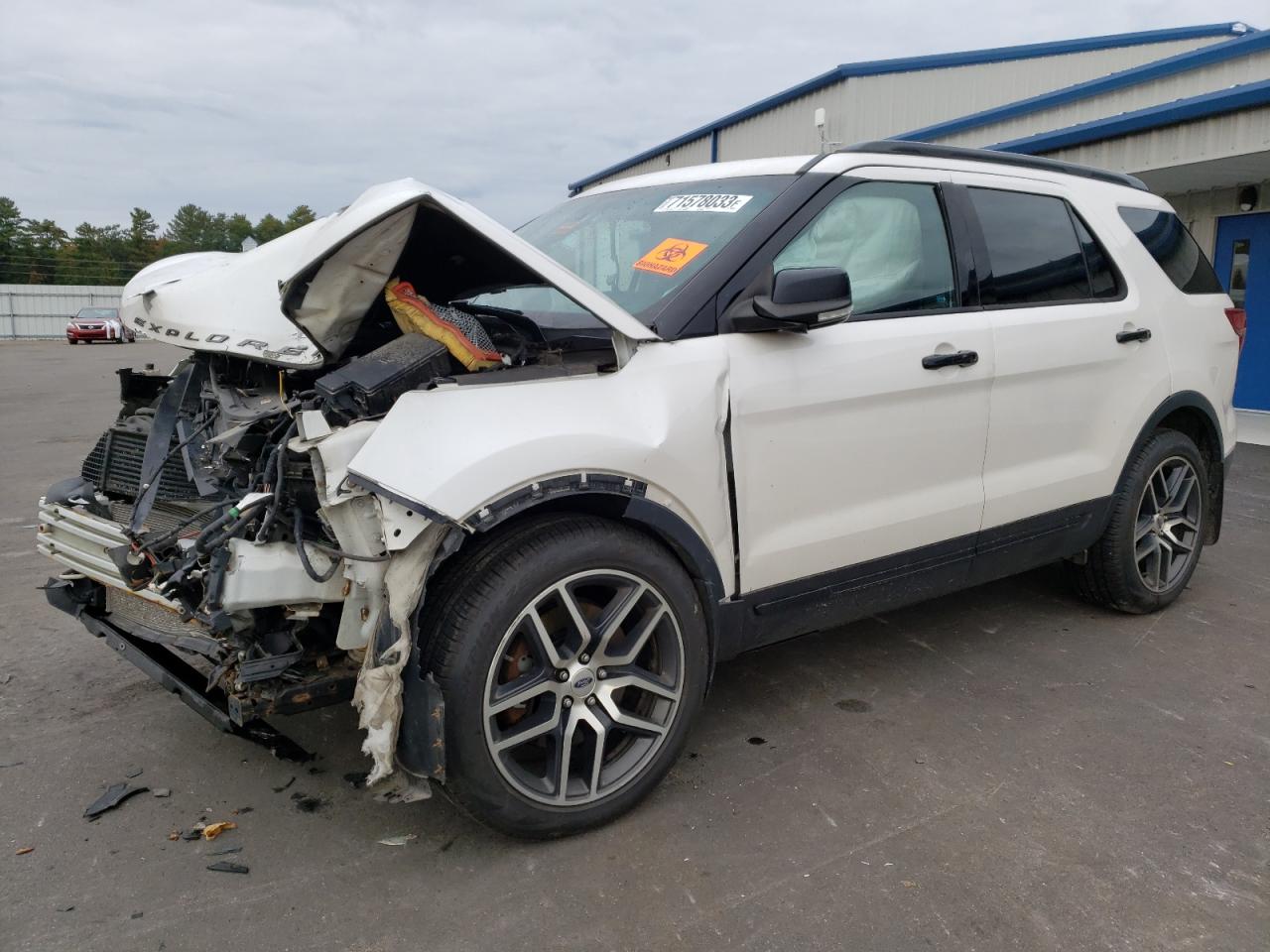 Image 1 of 2017 FORD EXPLORER SPORT 2017 with VIN 1FM5K8GT0HGB36870