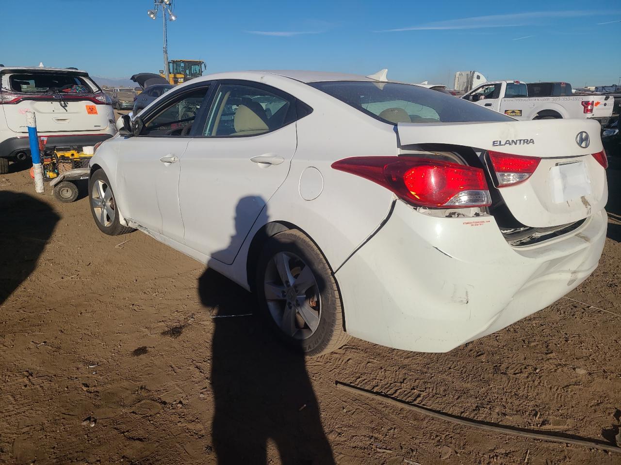 Изображение 2 2013 HYUNDAI ELANTRA GLS 2013 с VIN 5NPDH4AE6DH357560