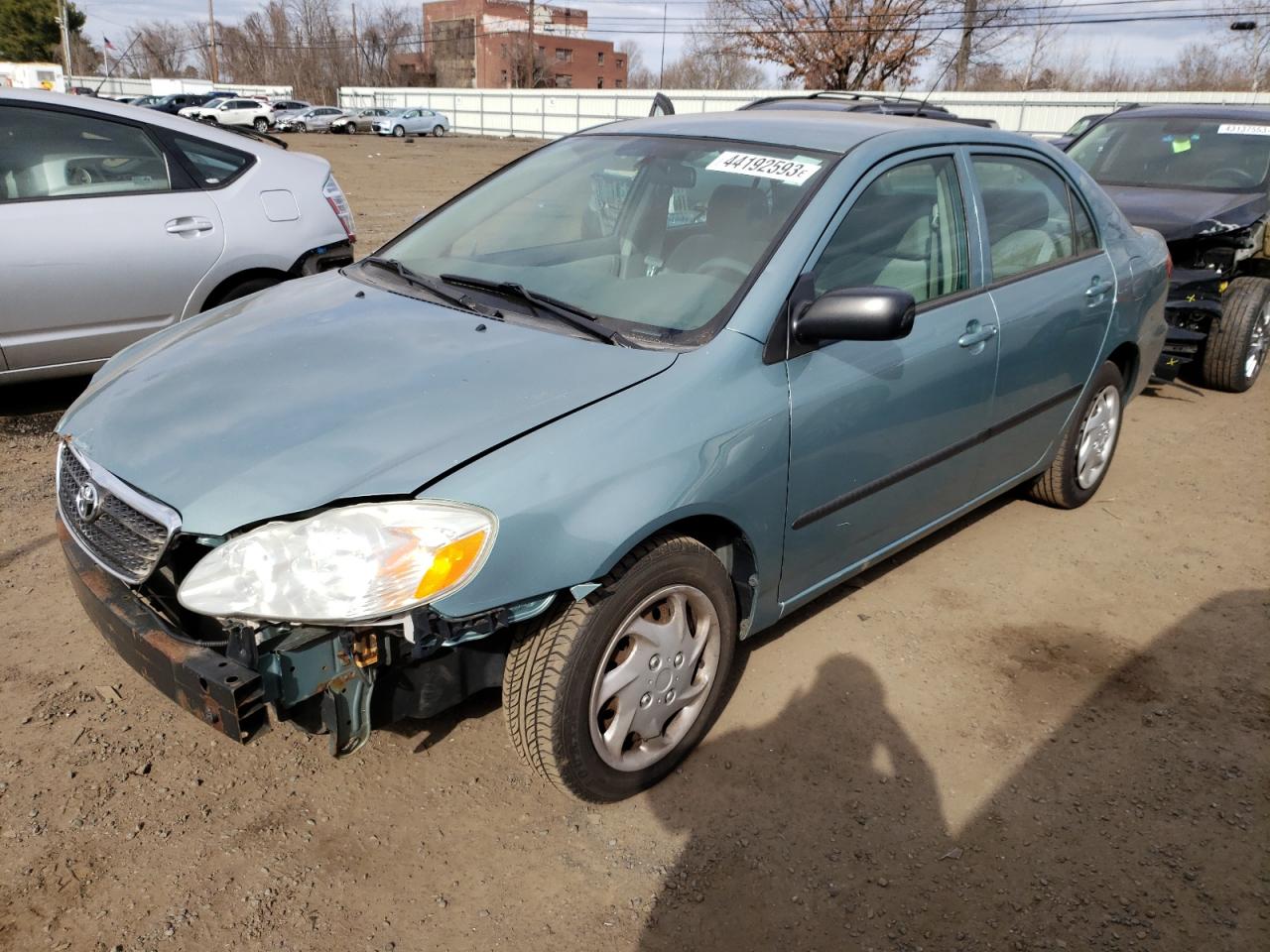 Image 1 of 2007 TOYOTA COROLLA CE 2007 with VIN 2T1BR32E07C758655