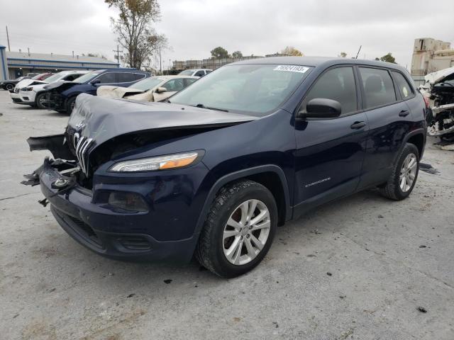 Image 1 of 2015 JEEP CHEROKEE SPORT 2015 with VIN 1C4PJLAB9FW760981