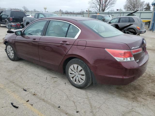 Image 2 of 2012 HONDA ACCORD LX 2012 with VIN 1HGCP2F3XCA178570