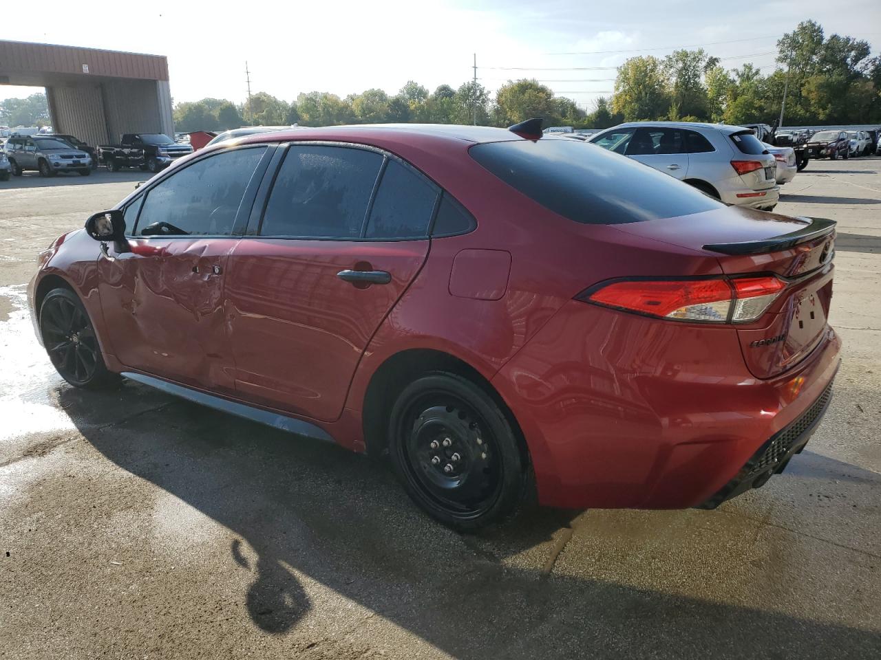 Image 2 of 2022 TOYOTA COROLLA SE 2022 with VIN 5YFS4MCEXNP115567