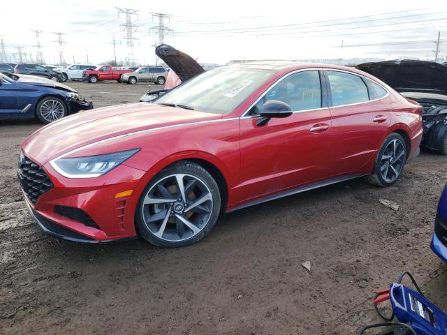 Image 1 of 2022 HYUNDAI SONATA SEL PLUS 2022 with VIN 5NPEJ4J24NH135907