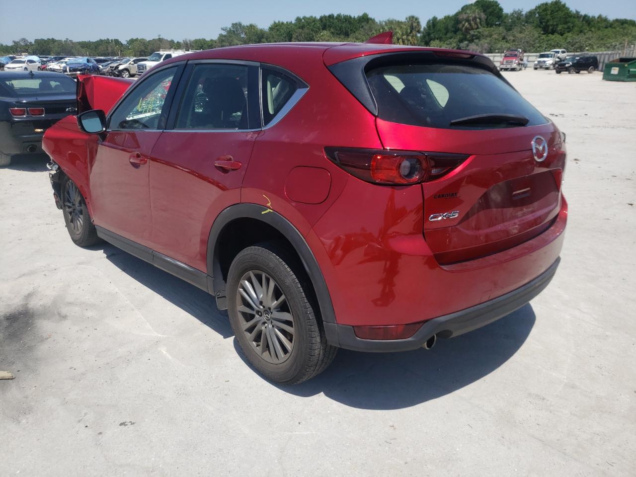 Image 3 of 2018 MAZDA CX-5 SPORT 2018 with VIN JM3KFABM3J0425511