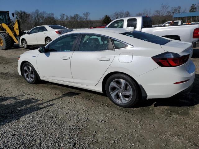 Image 2 of 2019 HONDA INSIGHT EX 2019 with VIN 19XZE4F56KE011016