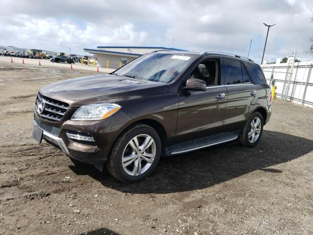 Image 1 of 2014 MERCEDES-BENZ ML 350 2014 with VIN 4JGDA5JB3EA433028
