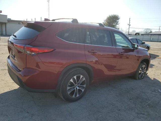 Image 3 of 2020 TOYOTA HIGHLANDER XLE 2020 with VIN 5TDGZRBH0LS515450