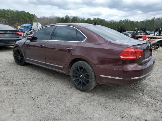 Image 2 of 2013 VOLKSWAGEN PASSAT SEL 2013 with VIN 1VWCN7A38DC079838