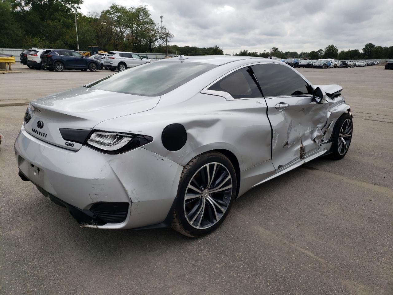 Image 3 of 2017 INFINITI Q60 BASE 2017 with VIN JN1CV7EL4HM320746