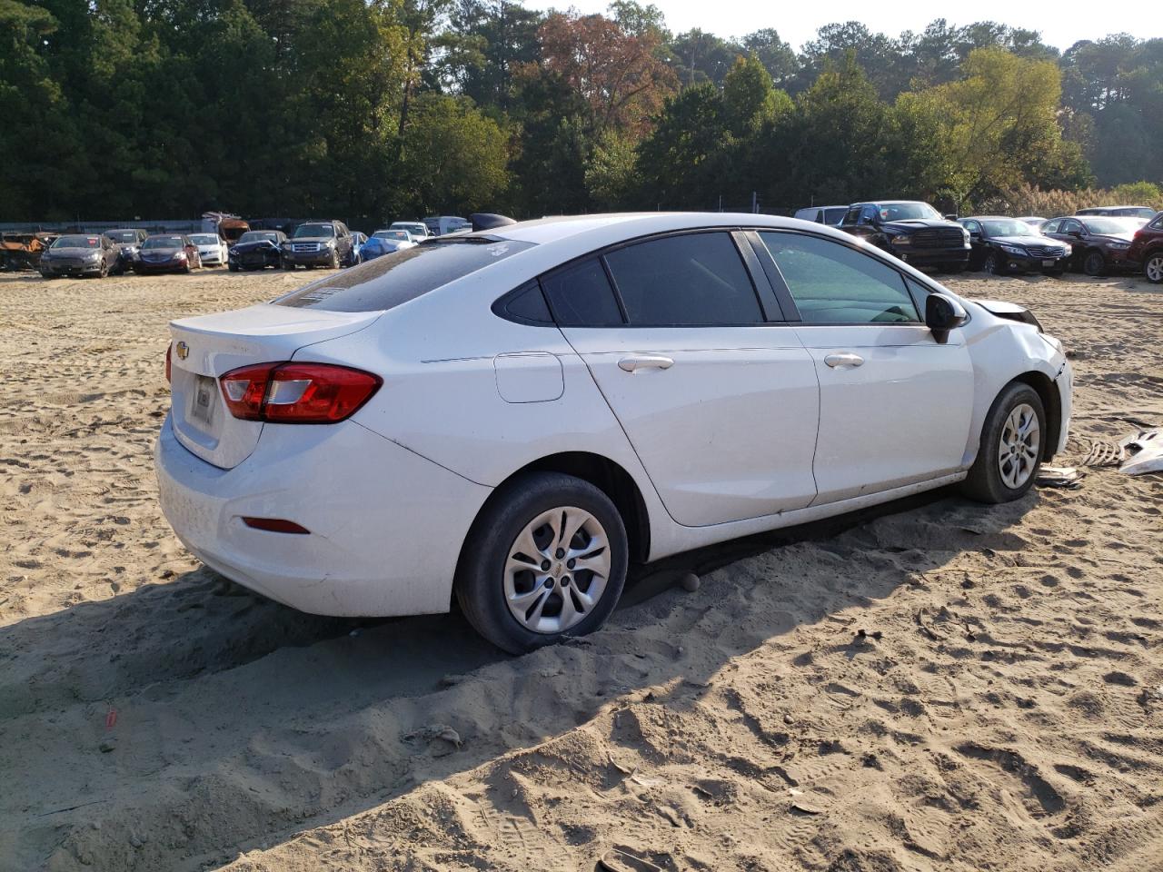 Image 3 of 2019 CHEVROLET CRUZE LS 2019 with VIN 1G1BC5SM8K7123111
