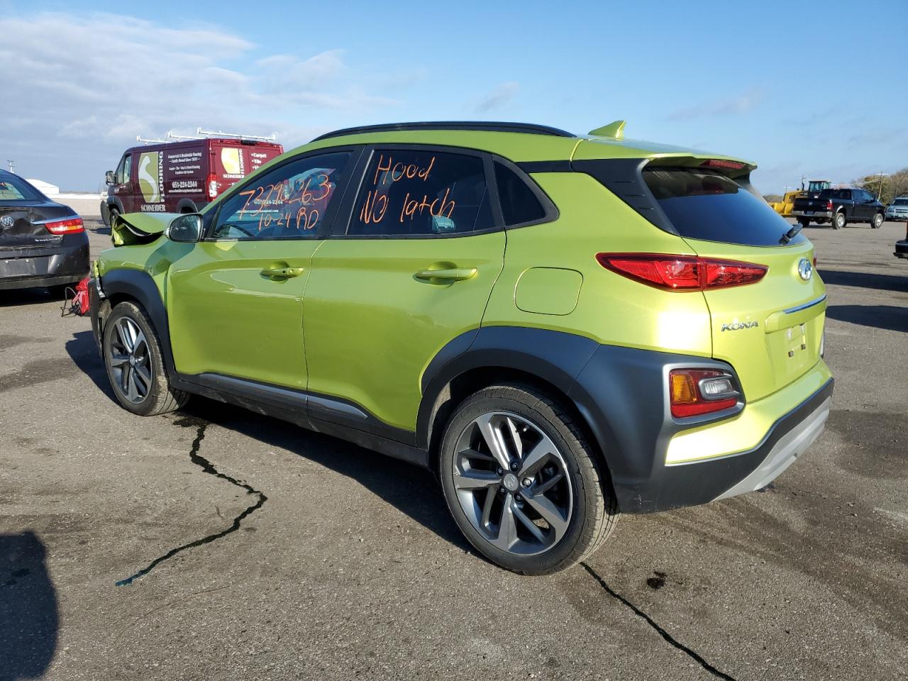 Image 2 of 2020 HYUNDAI KONA LIMITED 2020 with VIN KM8K3CA51LU506800