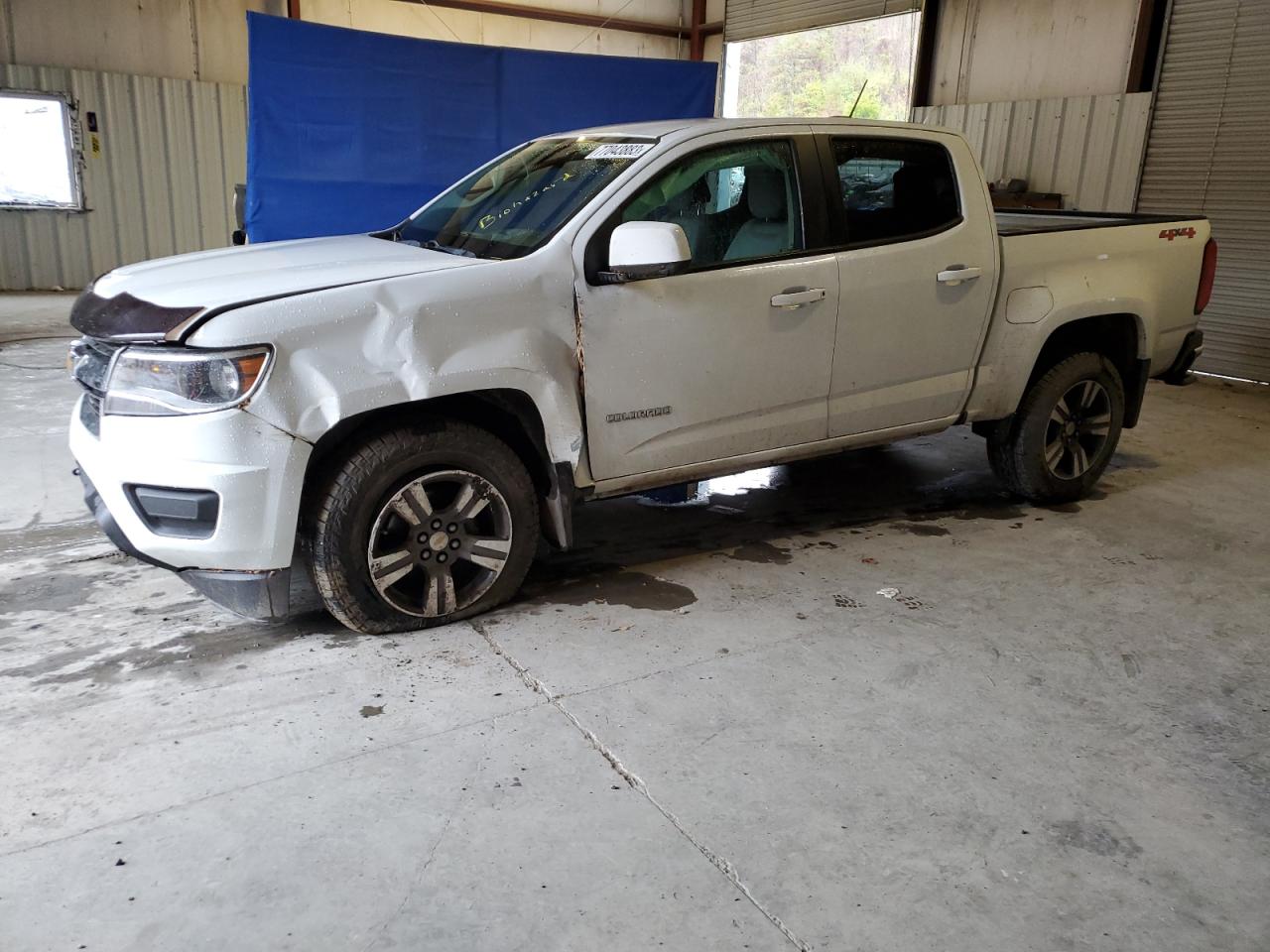 Image 1 of 2018 CHEVROLET COLORADO  2018 with VIN 1GCGTBEN4J1302165