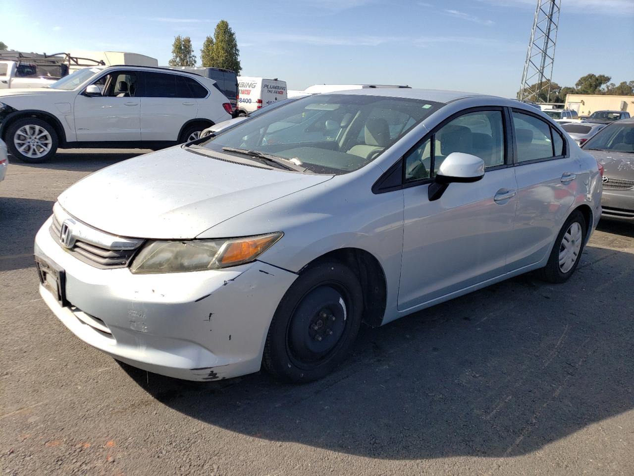Изображение 1 2012 HONDA CIVIC LX 2012 с VIN 19XFB2F51CE304372