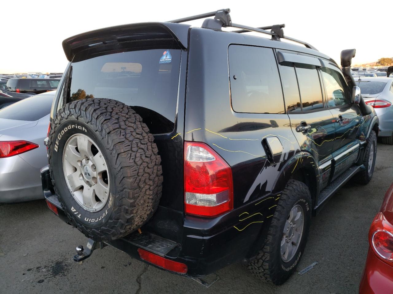 Изображение 3 2003 MITSUBISHI MONTERO LIMITED 2003 с VIN JA4NW51S23J050831