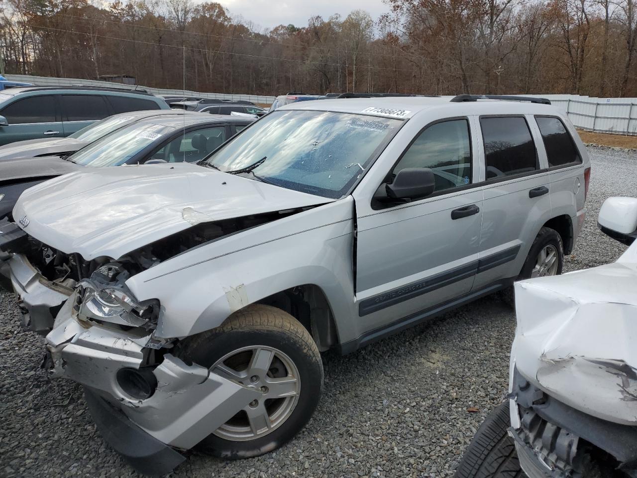 Image 1 of 2005 JEEP GRAND CHEROKEE LAREDO 2005 with VIN 1J4GR48K95C571374