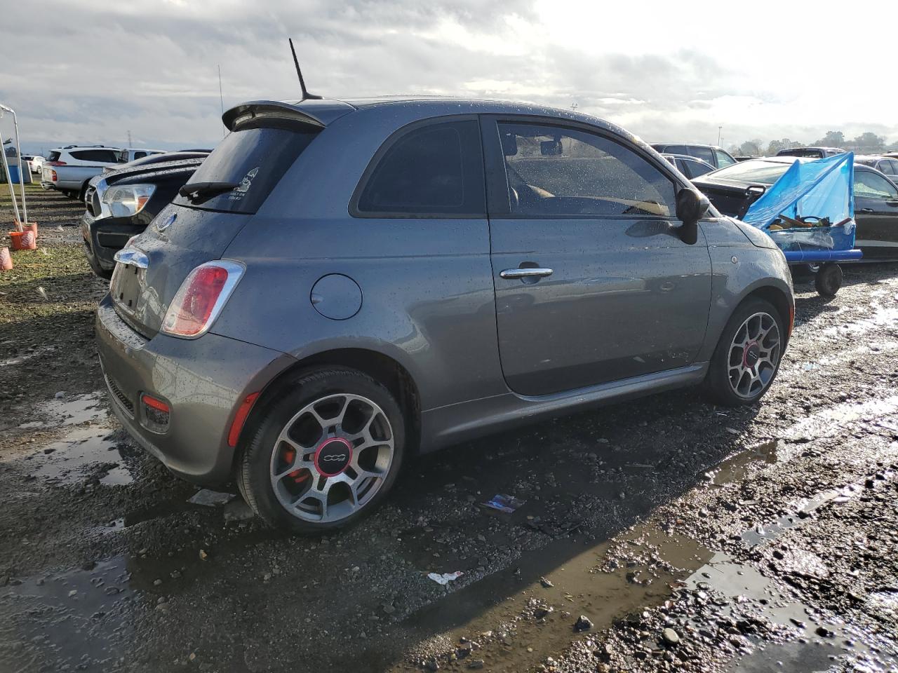 Image 3 of 2012 FIAT 500 SPORT 2012 with VIN 3C3CFFBR7CT103874