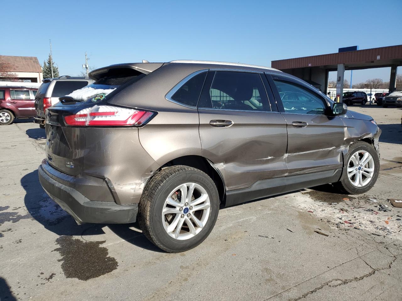 Obraz 3 z 2019 FORD EDGE SEL 2019 z VIN 2FMPK4J93KBB75241