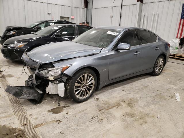 Image 1 of 2019 INFINITI Q50 LUXE 2019 with VIN JN1EV7AR0KM558538