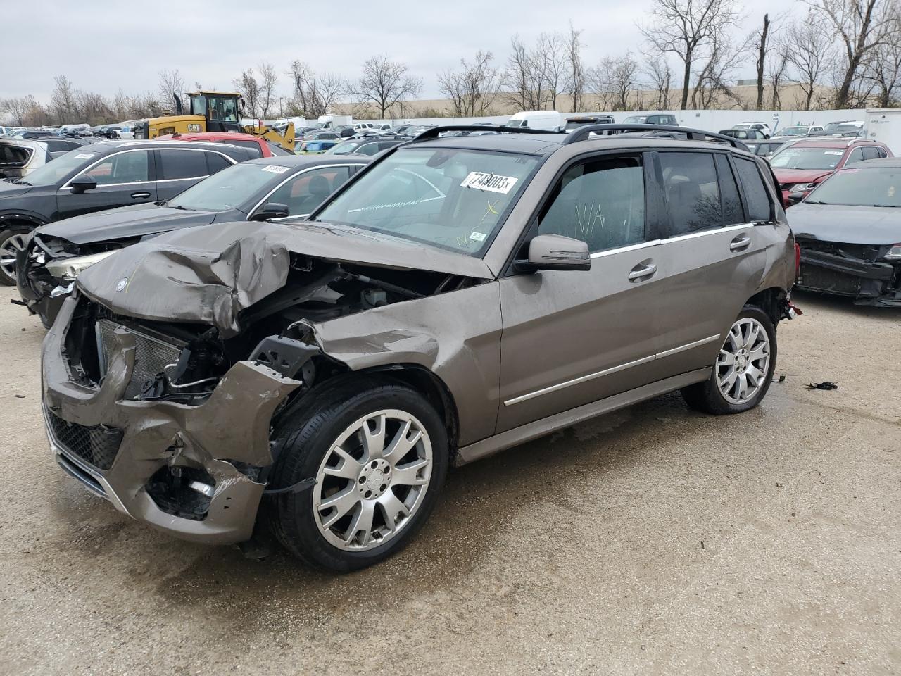Image 1 of 2013 MERCEDES-BENZ GLK 350 4MATIC 2013 with VIN WDCGG8JBXDF970976