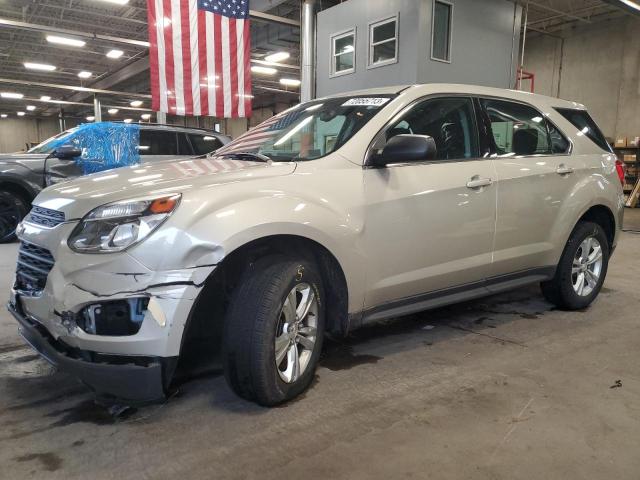 Image 1 of 2016 CHEVROLET EQUINOX LS 2016 with VIN 2GNALBEKXG1149135