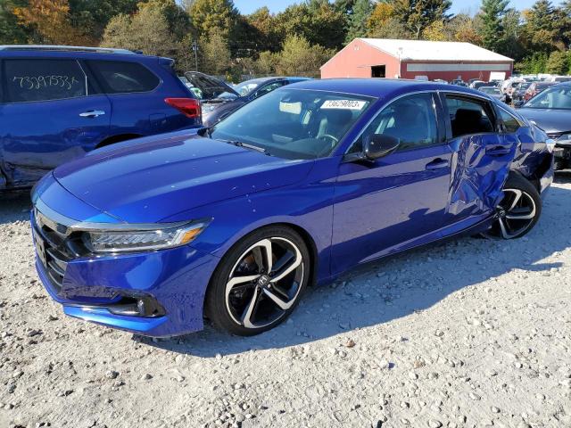 Image 1 of 2022 HONDA ACCORD SPORT SE 2022 with VIN 1HGCV1F41NA100478