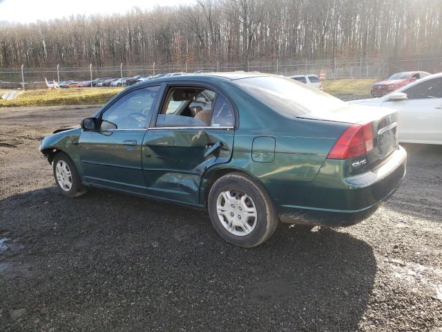 Изображение 2 2002 HONDA CIVIC LX 2002 с VIN 1HGES166X2L013553