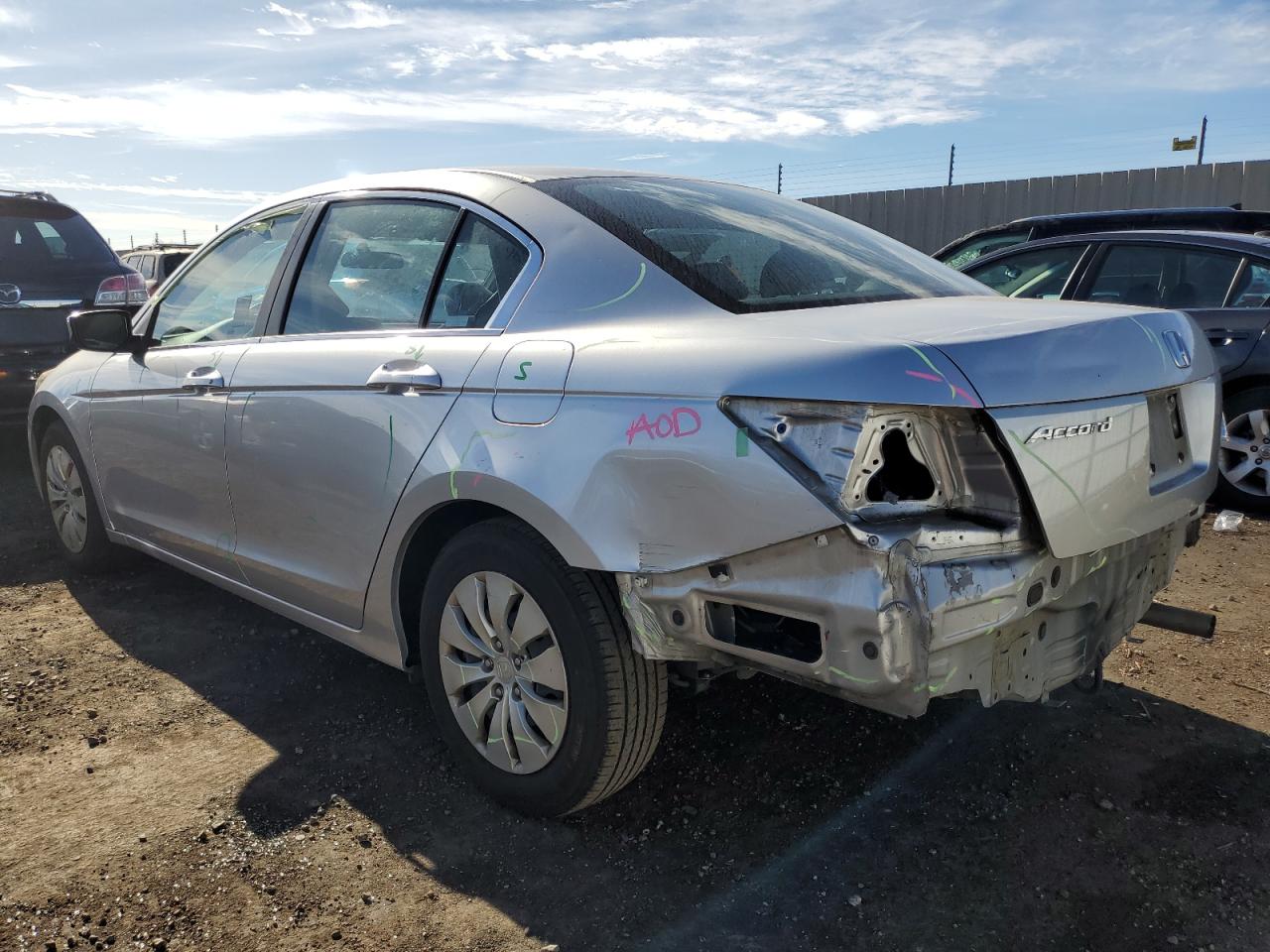 Image 2 of 2009 HONDA ACCORD LX 2009 with VIN 1HGCP26309A028539