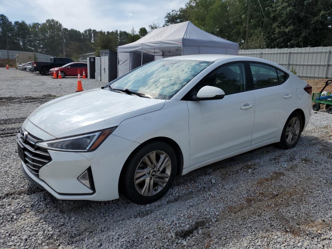 Image 1 of 2019 HYUNDAI ELANTRA SEL 2019 with VIN 5NPD84LF6KH430591