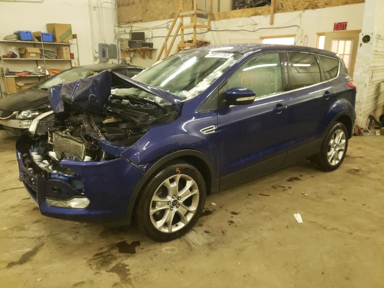 Image 1 of 2013 FORD ESCAPE SEL 2013 with VIN 1FMCU9H95DUD57595