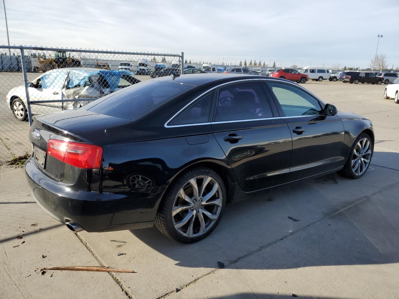 Image 3 of 2013 AUDI A6 PREMIUM PLUS 2013 with VIN WAUGFAFC6DN132898