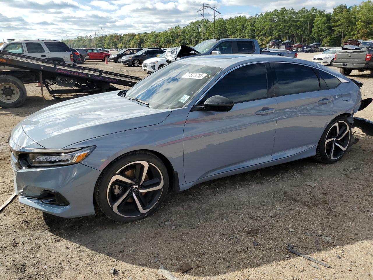Obraz 1 z 2021 HONDA ACCORD SPORT 2021 z VIN 1HGCV2F3XMA012282