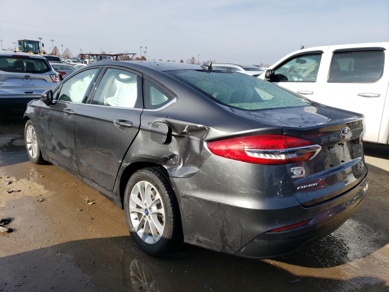 Изображение 2 2019 FORD FUSION SE 2019 с VIN 3FA6P0HD9KR102192