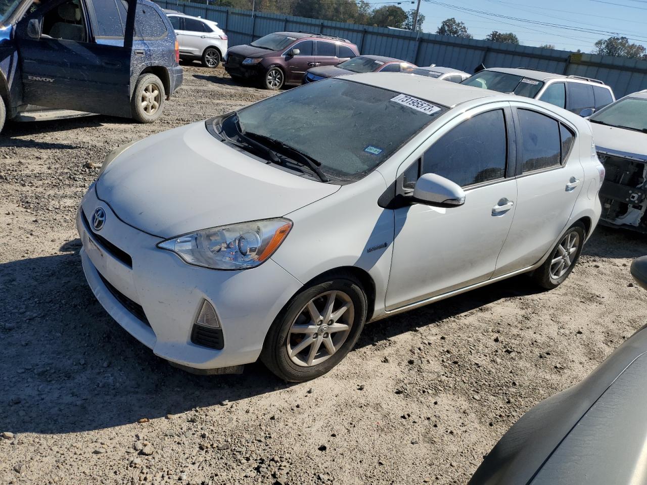 Image 1 of 2012 TOYOTA PRIUS C  2012 with VIN JTDKDTB32C1524870