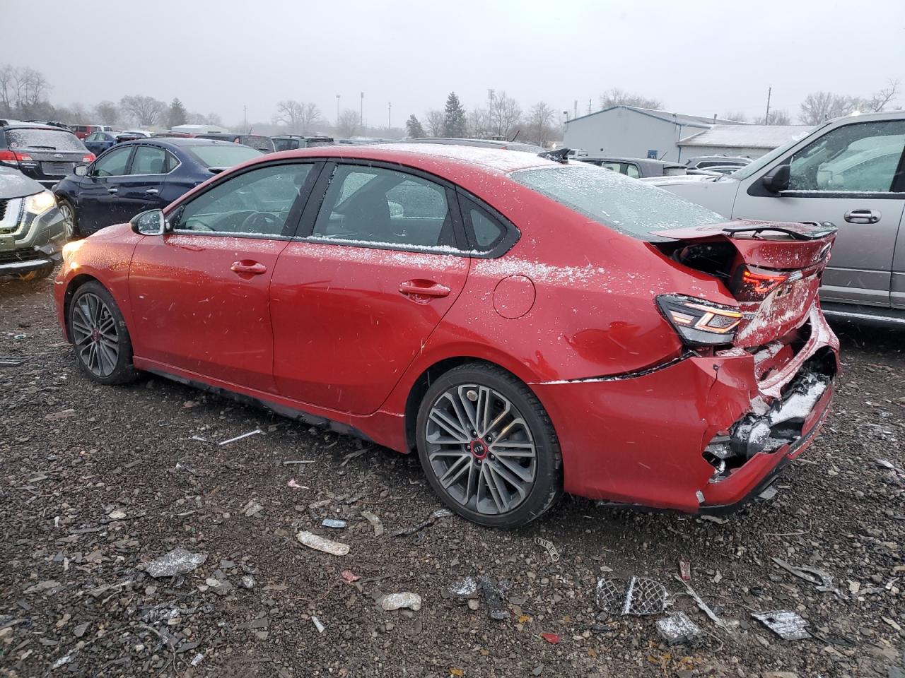 Image 2 of 2021 KIA FORTE GT 2021 with VIN 3KPF44AC8ME372018