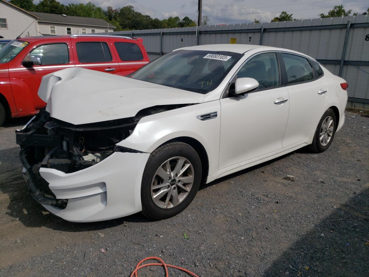 Image 1 of 2016 KIA OPTIMA LX 2016 with VIN KNAGT4L36G5088288