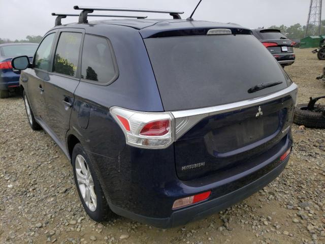 Image 3 of 2014 MITSUBISHI OUTLANDER SE 2014 with VIN JA4AZ3A32EZ006545