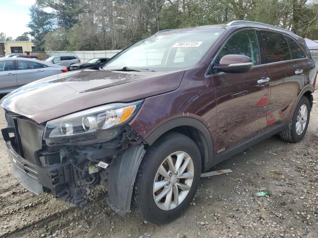 Image 1 of 2018 KIA SORENTO LX 2018 with VIN 5XYPGDA36JG426510