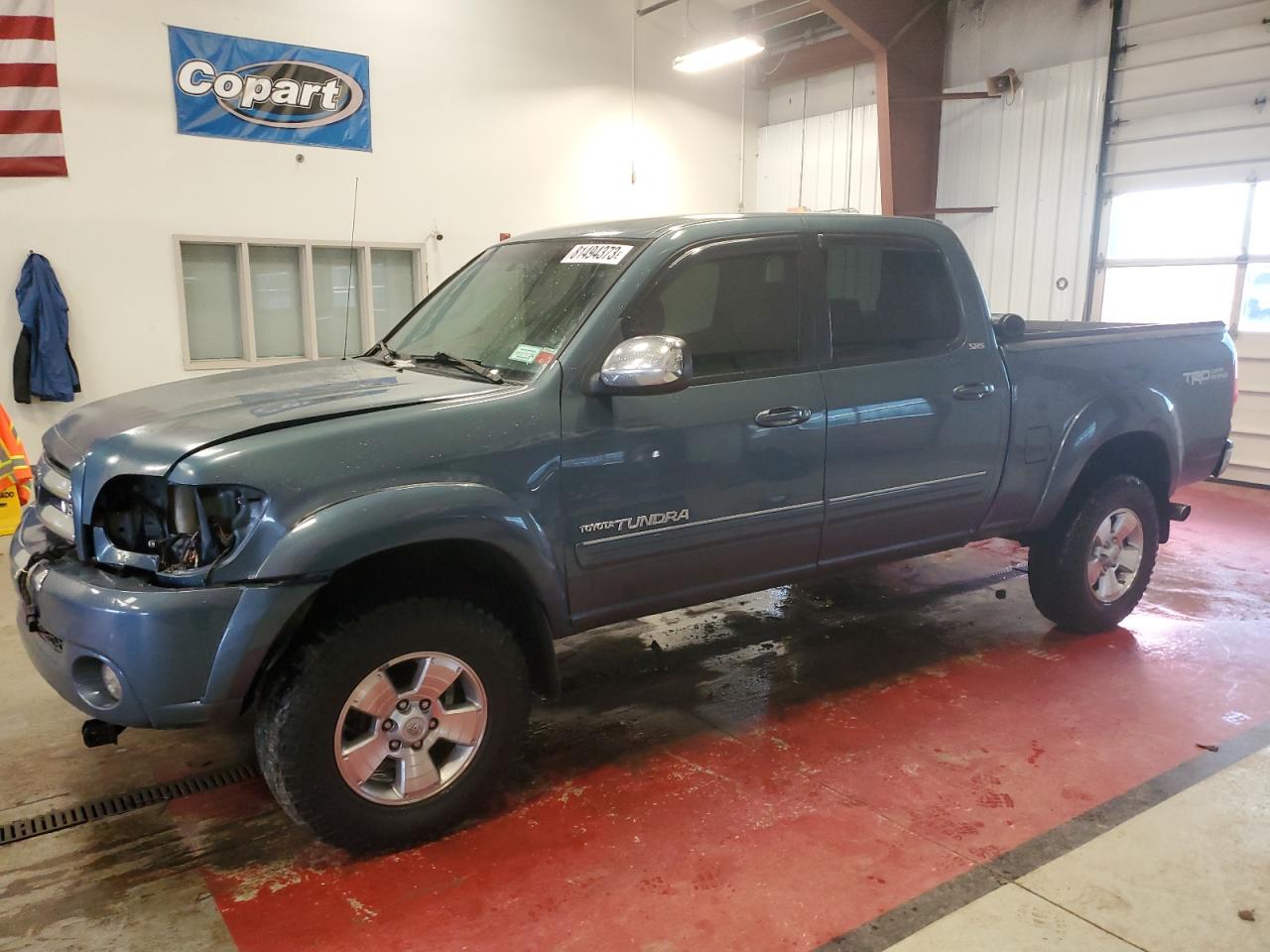 Image 1 of 2006 TOYOTA TUNDRA DOUBLE CAB SR5 2006 with VIN 5TBDT44146S539075