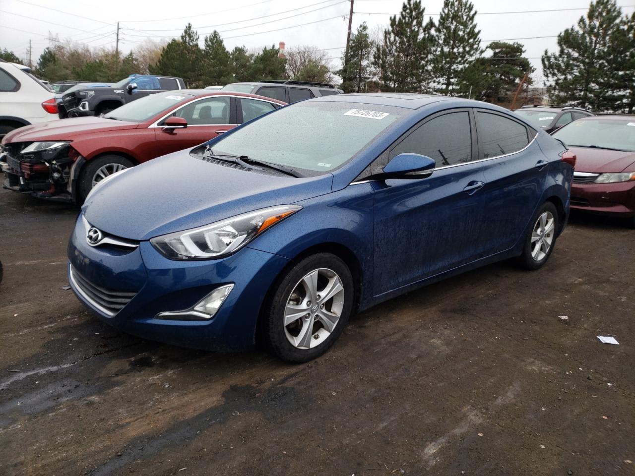 Obraz 1 z 2016 HYUNDAI ELANTRA SE 2016 z VIN KMHDH4AE6GU489952